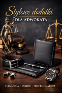 Stylowe dodatki dla adwokata – elegancja, która pracuje na autorytet