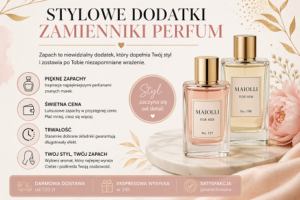 Stylowe dodatki – zamienniki perfum jako element codziennego wizerunku